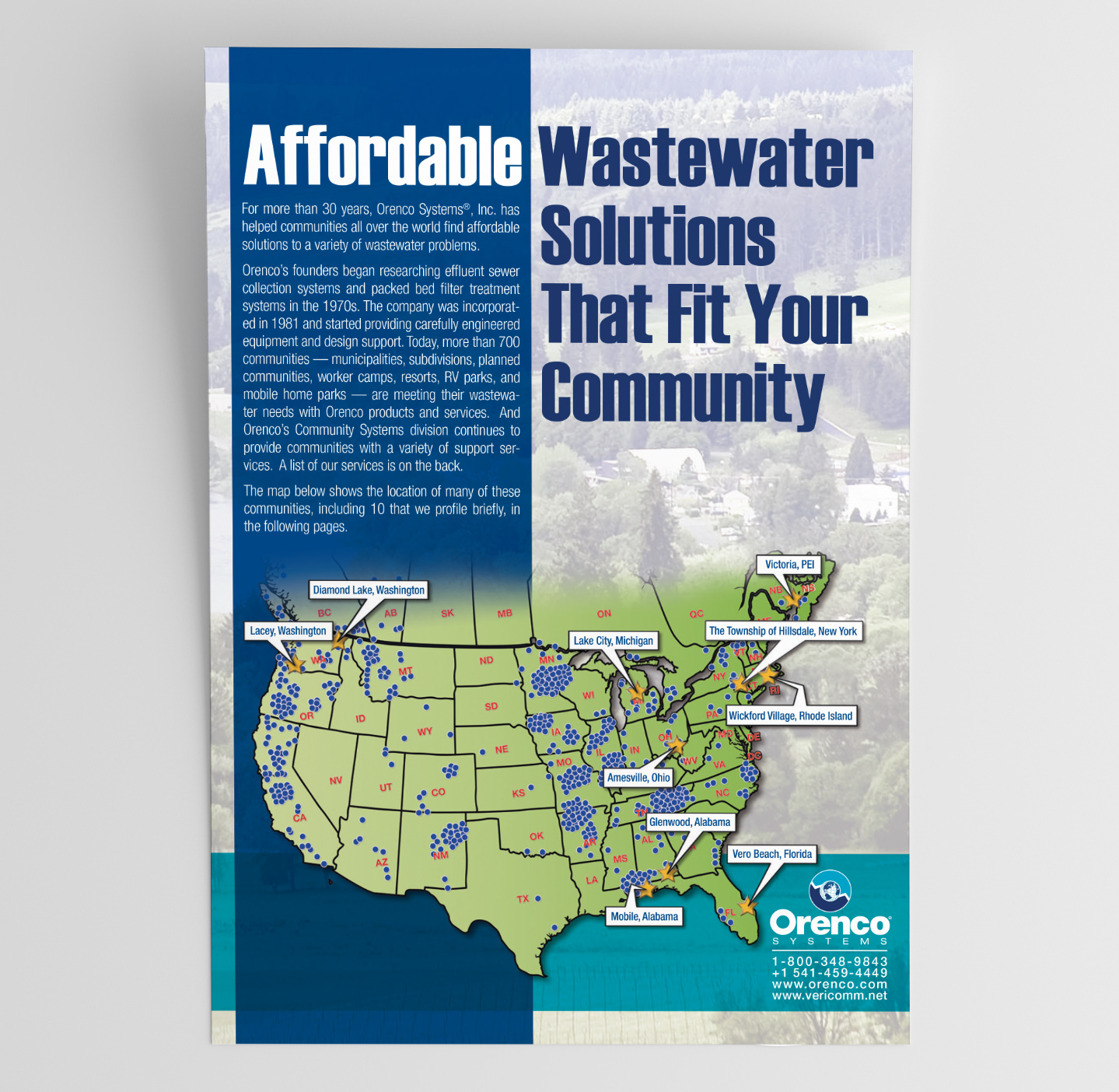 Tradeshow Literature Orenco Systems